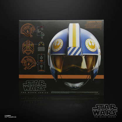 SW BLACK MAND CARSON TEVA ELEC HELMET By HASBRO
