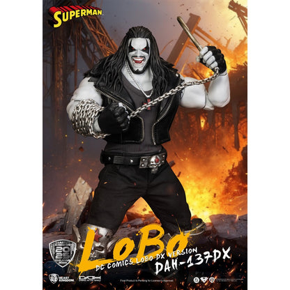 DAH-137DX DC COMICS LOBO DX VERSION SDCC 2025 PX BY BEAST KINGDOM CO. LTD