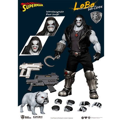 DAH-137DX DC COMICS LOBO DX VERSION SDCC 2025 PX BY BEAST KINGDOM CO. LTD