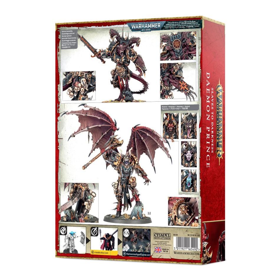 WARHAMMER 40K Slave to Darkness Daemon Prince