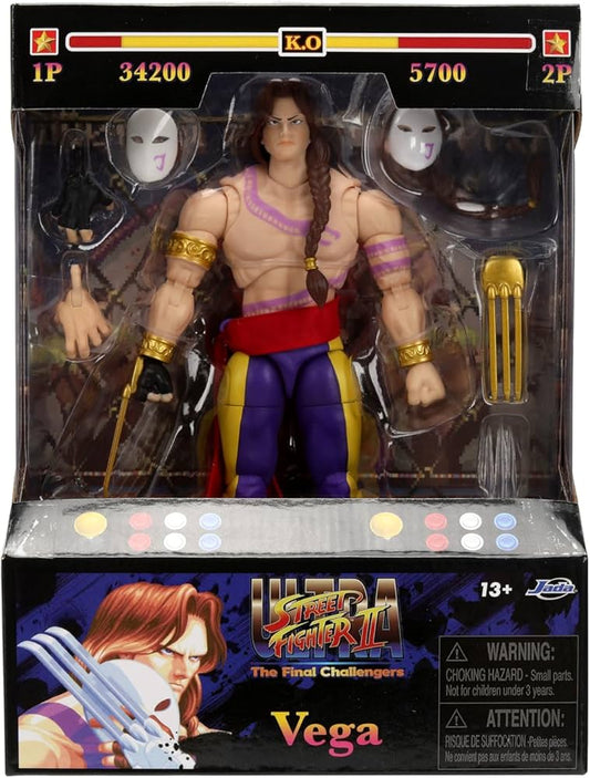 Street Fighter II Vega 6in Action Figure