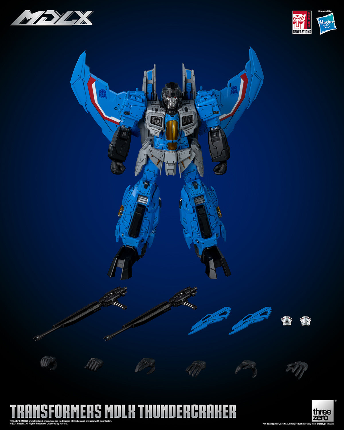 Thundercracker MDLX Collectible Figure Transformers (Threezero)
