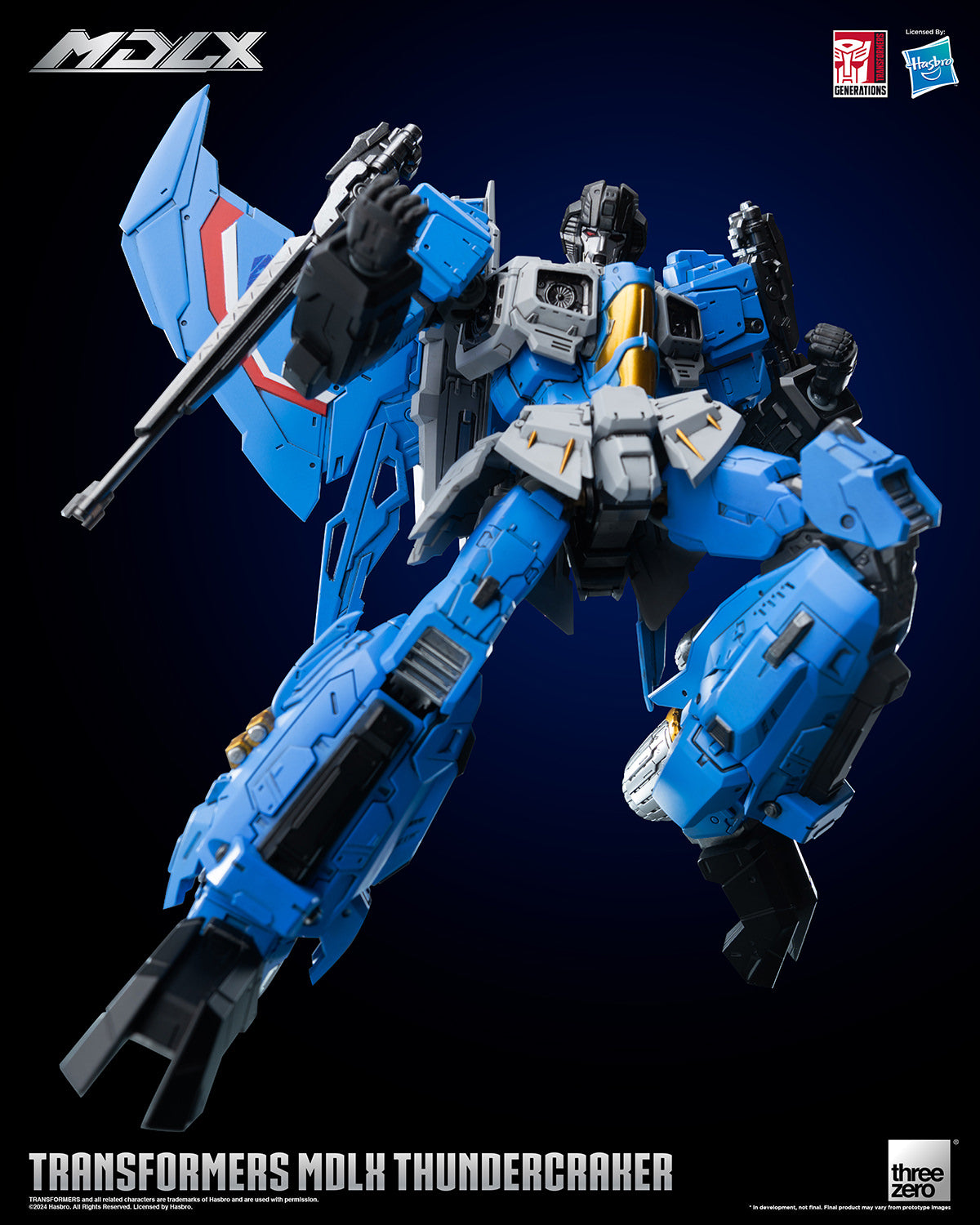 Thundercracker MDLX Collectible Figure Transformers (Threezero)