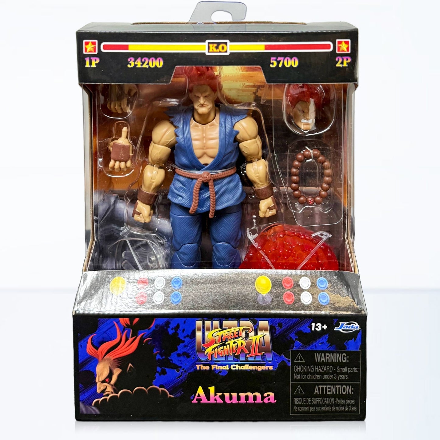 Street Fighter Akuma 1/12 Scale Action Figure