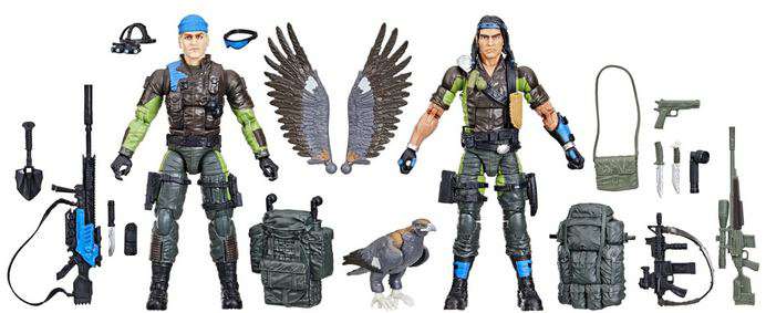G.I. Joe 6" Classified Series Low-Light, Spirit Iron-Knife & Niyol (Mad Marauders)