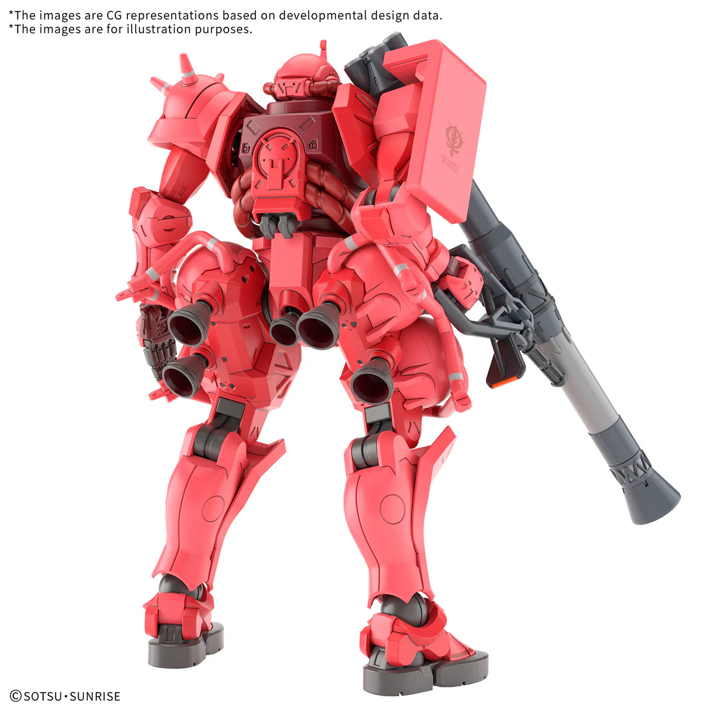 CHAR'S ZAKU(GQ) HG 1/144