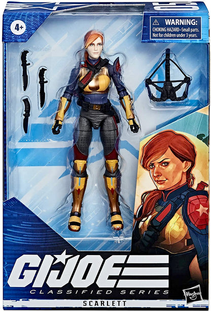 G.I. Joe Classified Series Scarlett Action Figure Collectible 05