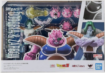S.H.FIGUARTS DODORIA & ZARBON -BARDOCK THE FATHER OF GOKU- DRAGON BALL Z ACTION FIGURE