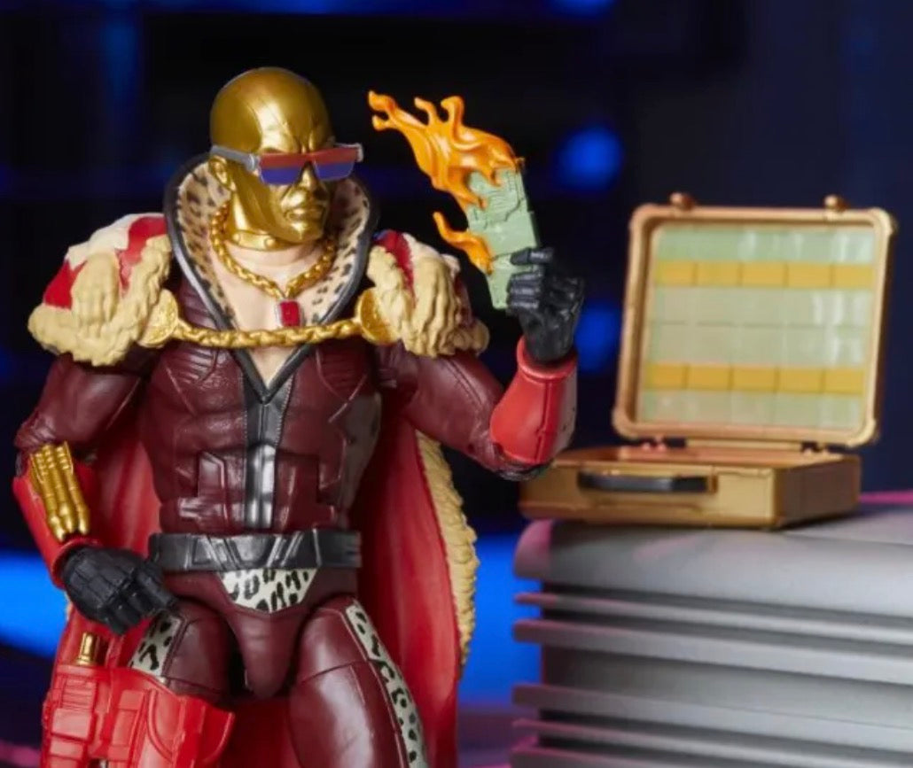 G.I. Joe Classified Series Profit Director Destro Action Figure 15 Premium Toy Multiple Accessories 6 in. with Custom Package Art