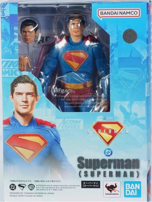Bandai Tamashii Nations Superman S.H.Figuarts Superman Action Figure
