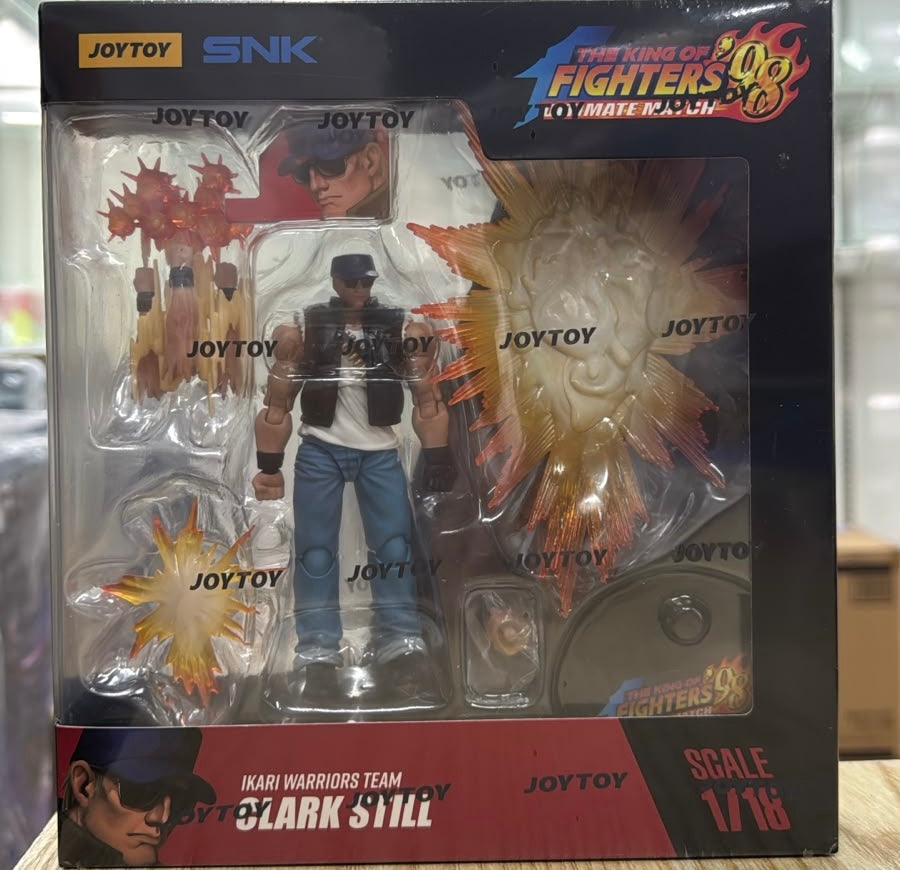 SNK KOF 98 Clark Still 1/18 Figure