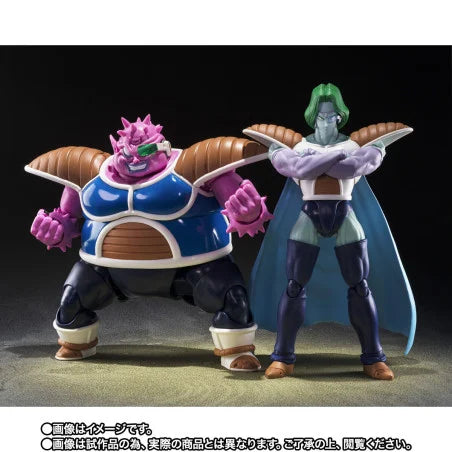 S.H.FIGUARTS DODORIA & ZARBON -BARDOCK THE FATHER OF GOKU- DRAGON BALL Z ACTION FIGURE