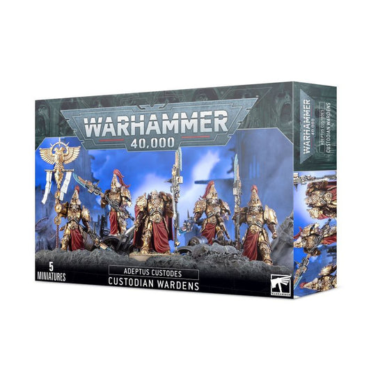 Warhammer 40,000 Adeptus Custodes Custodian Wardens Vexilus Praetor