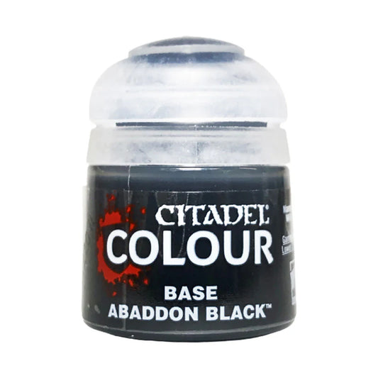 Citadel Colour- Base Abaddon Black