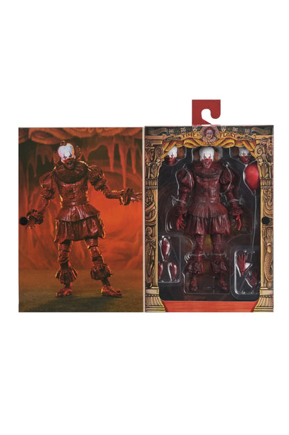 IT: WELCOME TO DERRY - ULTIMATE BLOOD PENNYWISE 7" SCALE ACTION FIGURE