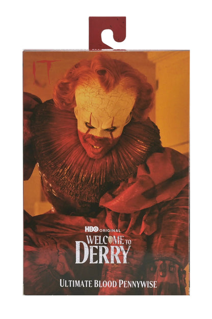 IT: WELCOME TO DERRY - ULTIMATE BLOOD PENNYWISE 7" SCALE ACTION FIGURE
