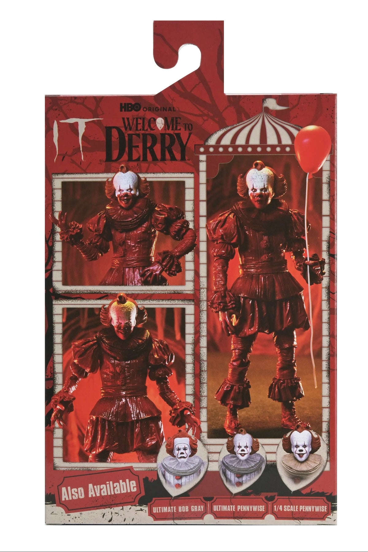 IT: WELCOME TO DERRY - ULTIMATE BLOOD PENNYWISE 7" SCALE ACTION FIGURE