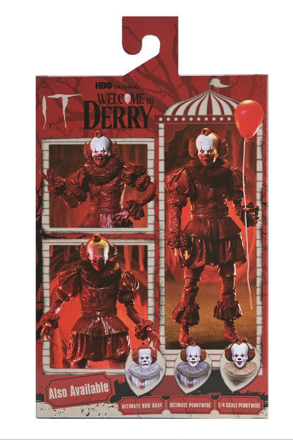 IT: WELCOME TO DERRY - ULTIMATE BLOOD PENNYWISE 7" SCALE ACTION FIGURE