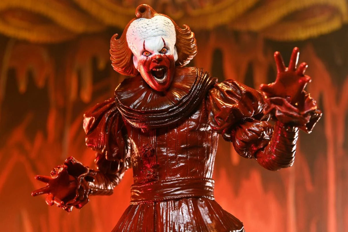 IT: WELCOME TO DERRY - ULTIMATE BLOOD PENNYWISE 7" SCALE ACTION FIGURE