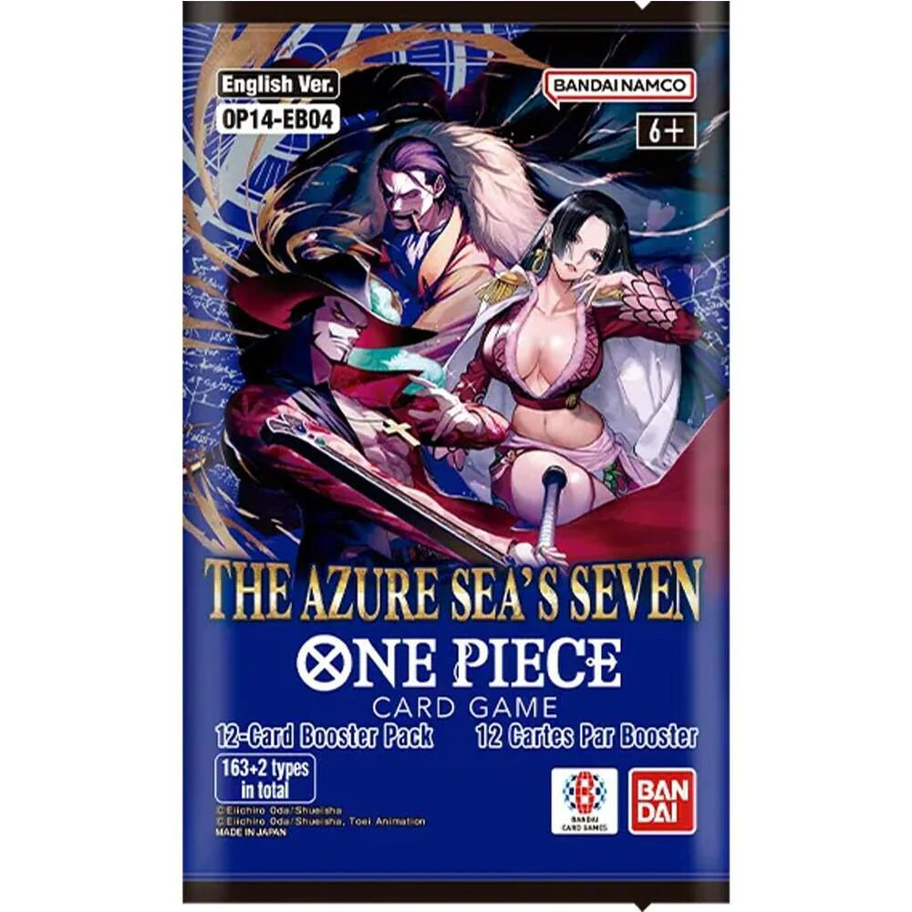ONE PIECE TCG: THE AZURE SEA'S SEVEN BOOSTER BOX (OP-14) Rocket Comics ONE PIECE TCG: THE AZURE SEA'S SEVEN BOOSTER BOX (OP-14) Rocket Comics