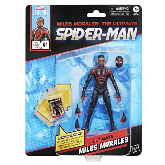 MARVEL LEGENDS 6IN ULT SPIDER-MAN #1 MILES MORALES AF