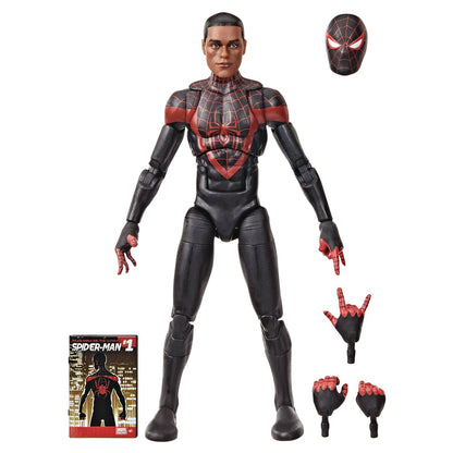 MARVEL LEGENDS 6IN ULT SPIDER-MAN #1 MILES MORALES AF