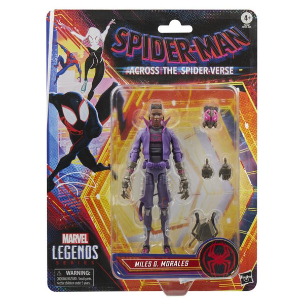 Spider-Man: Across the Spider-Verse Marvel Legends Miles G. Morales Action Figure