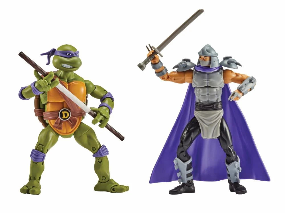 Teenage Mutant Ninja Turtles Classic Donatello Vs. Shredder Two-Pack