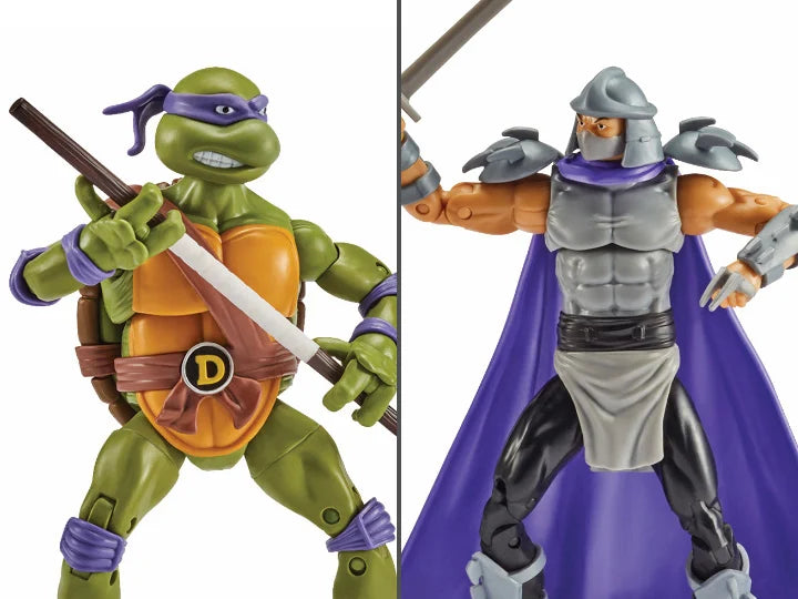 Teenage Mutant Ninja Turtles Classic Donatello Vs. Shredder Two-Pack