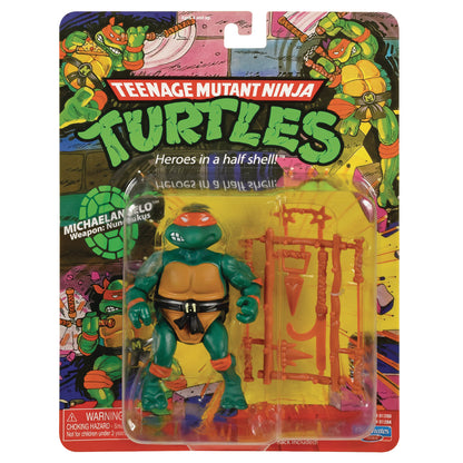 Teenage Mutant Ninja Turtles TMNT Classics Michelangelo Action Figure