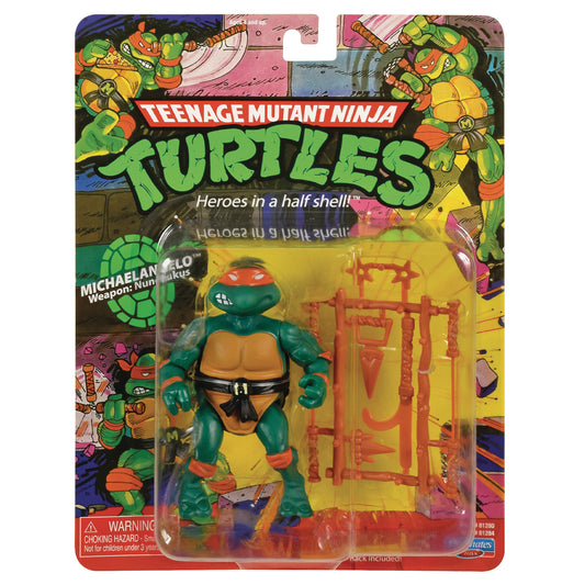 Teenage Mutant Ninja Turtles TMNT Classics Michelangelo Action Figure