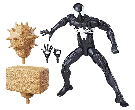 Marvel Legends Sandman Series Symbiote Spider-Man Action Figure