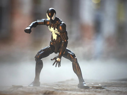 Marvel Legends Sandman Series Symbiote Spider-Man Action Figure