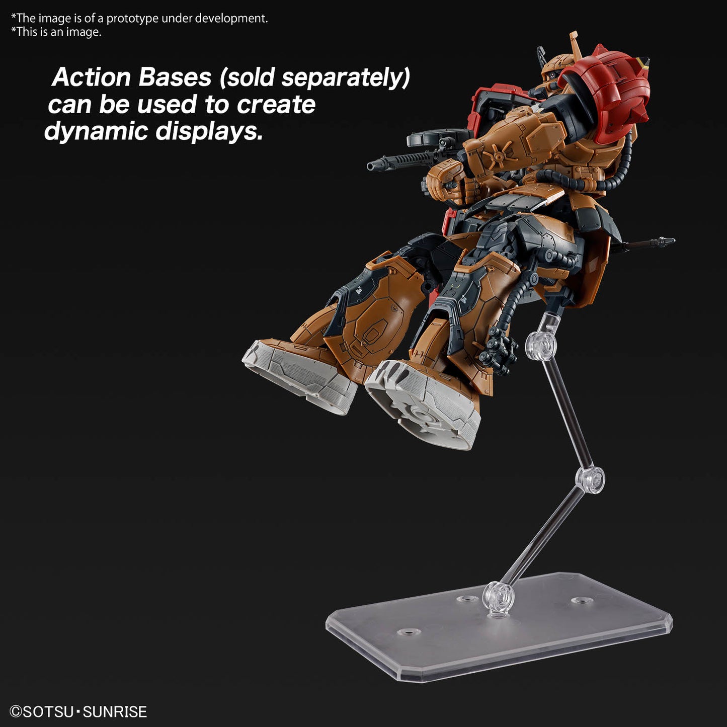 Gundam Requiem Vengeance Zaku F Type Solari Hg 1/144 Model Kit