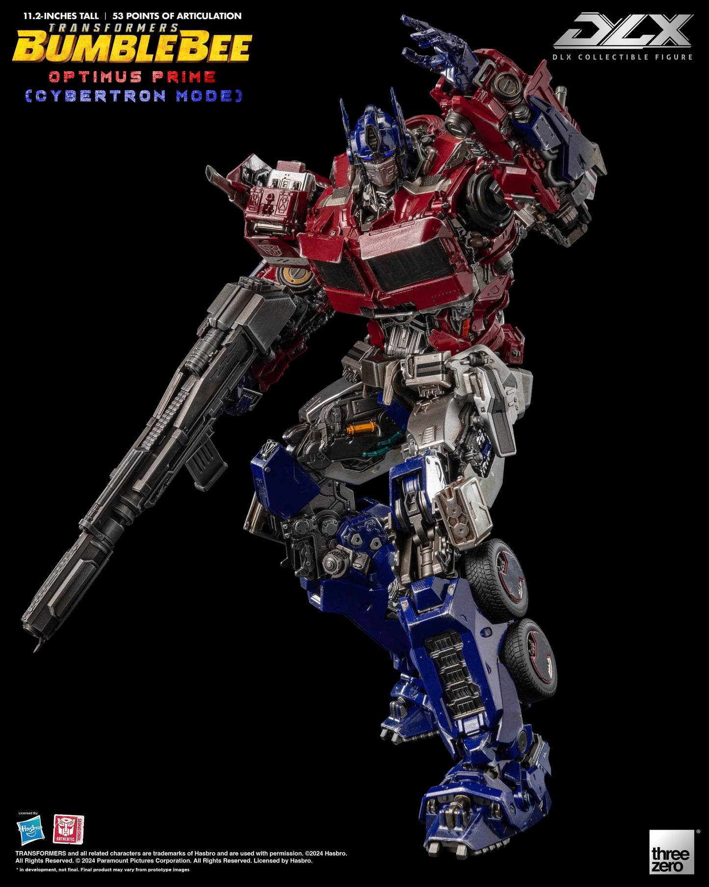 TRANSFORMERS BUMBLEBEE DLX OPTIMUS PRIME CYBERTRON MODE AF