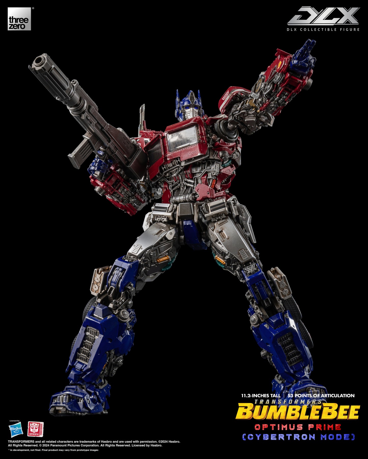 TRANSFORMERS BUMBLEBEE DLX OPTIMUS PRIME CYBERTRON MODE AF