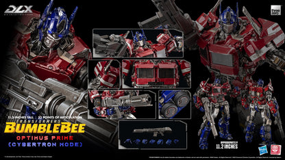 TRANSFORMERS BUMBLEBEE DLX OPTIMUS PRIME CYBERTRON MODE AF