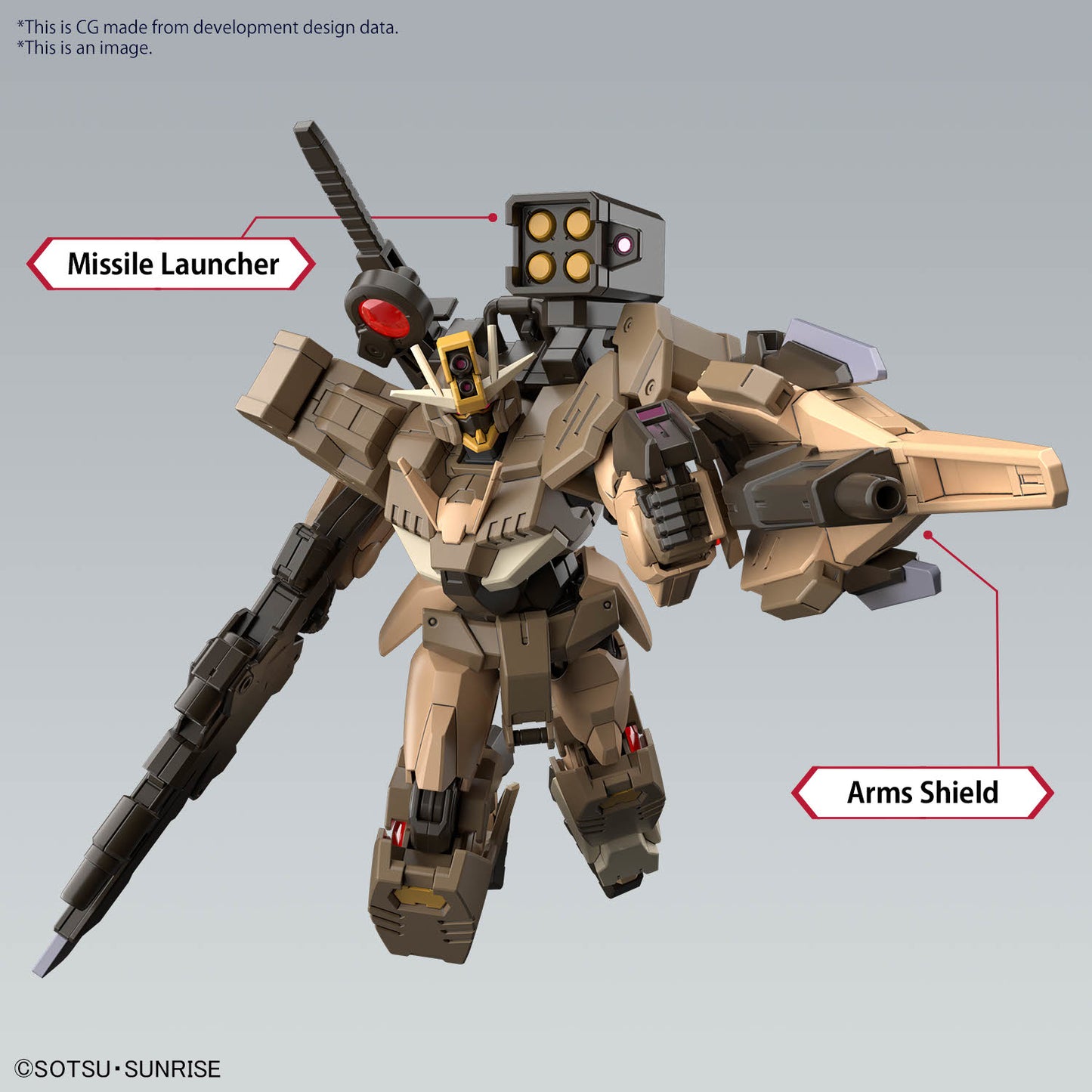 Gundam 00 Command Qant Desert Type Hg 1/144 Model Kit