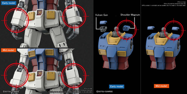 Gundam Origin 26 Rx-78-02 Gundam Hg 1/144 Model Kit
