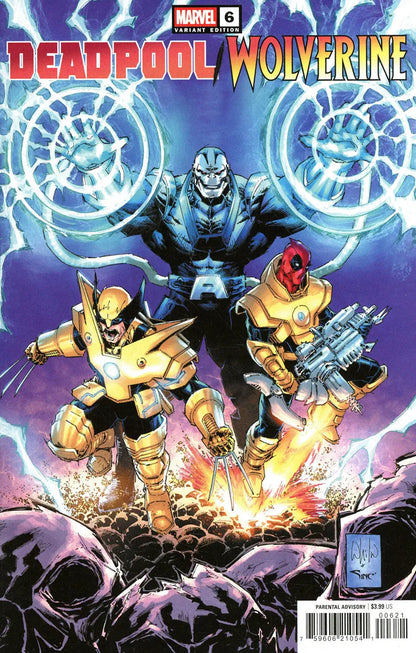 Deadpool/Wolverine #6 Whilce Portacio Spoiler Variant