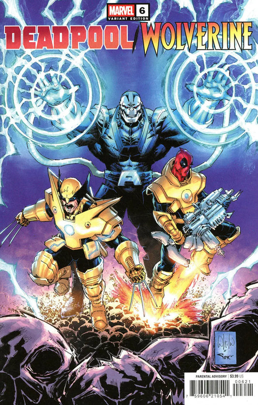 Deadpool/Wolverine #6 Whilce Portacio Spoiler Variant