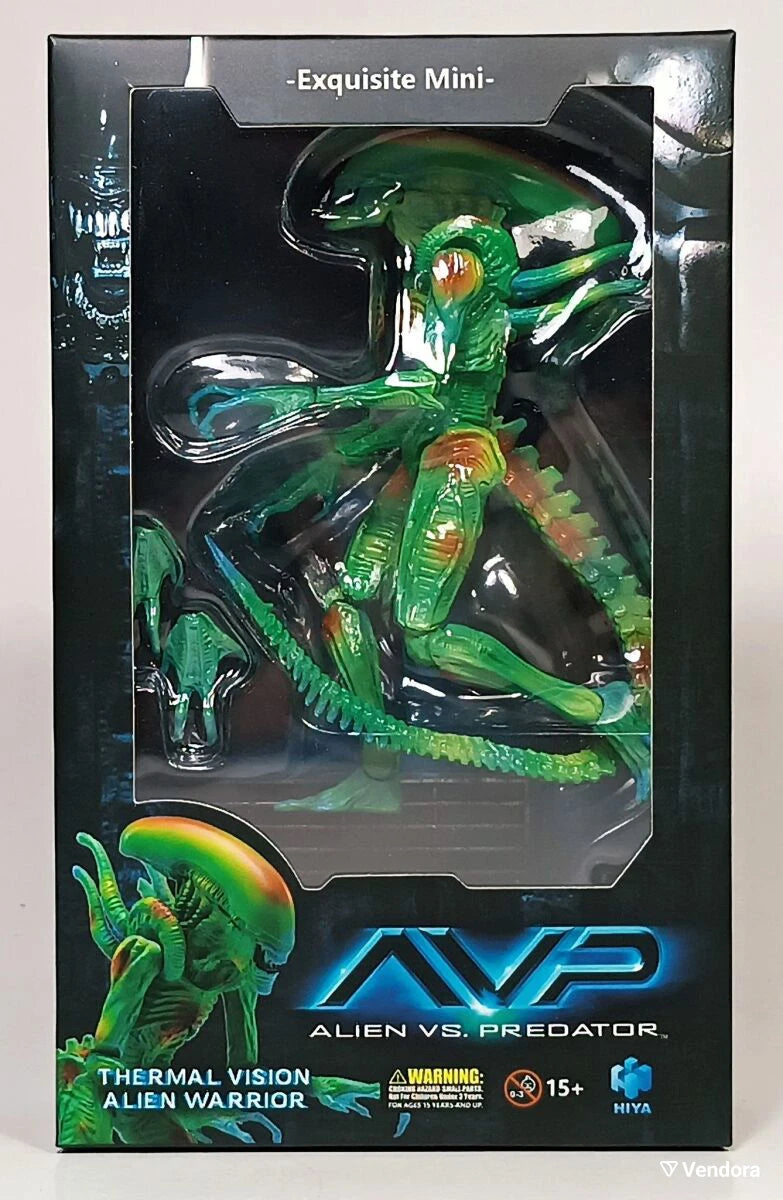Alien vs. Predator Alien Warrior (Thermal Vision) 1:18 Scale PX Previews Exclusive Figure