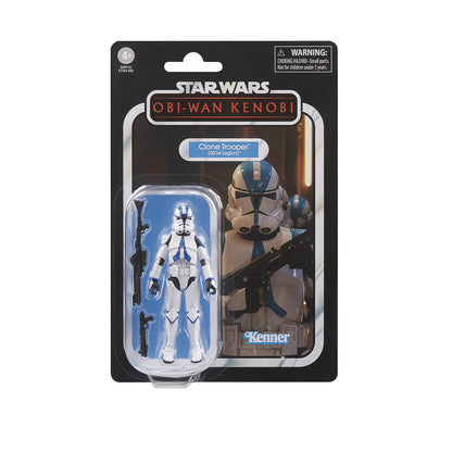 SW VINTAGE 3-3/4IN AHSOKA 501ST CLONE TROOPER AF