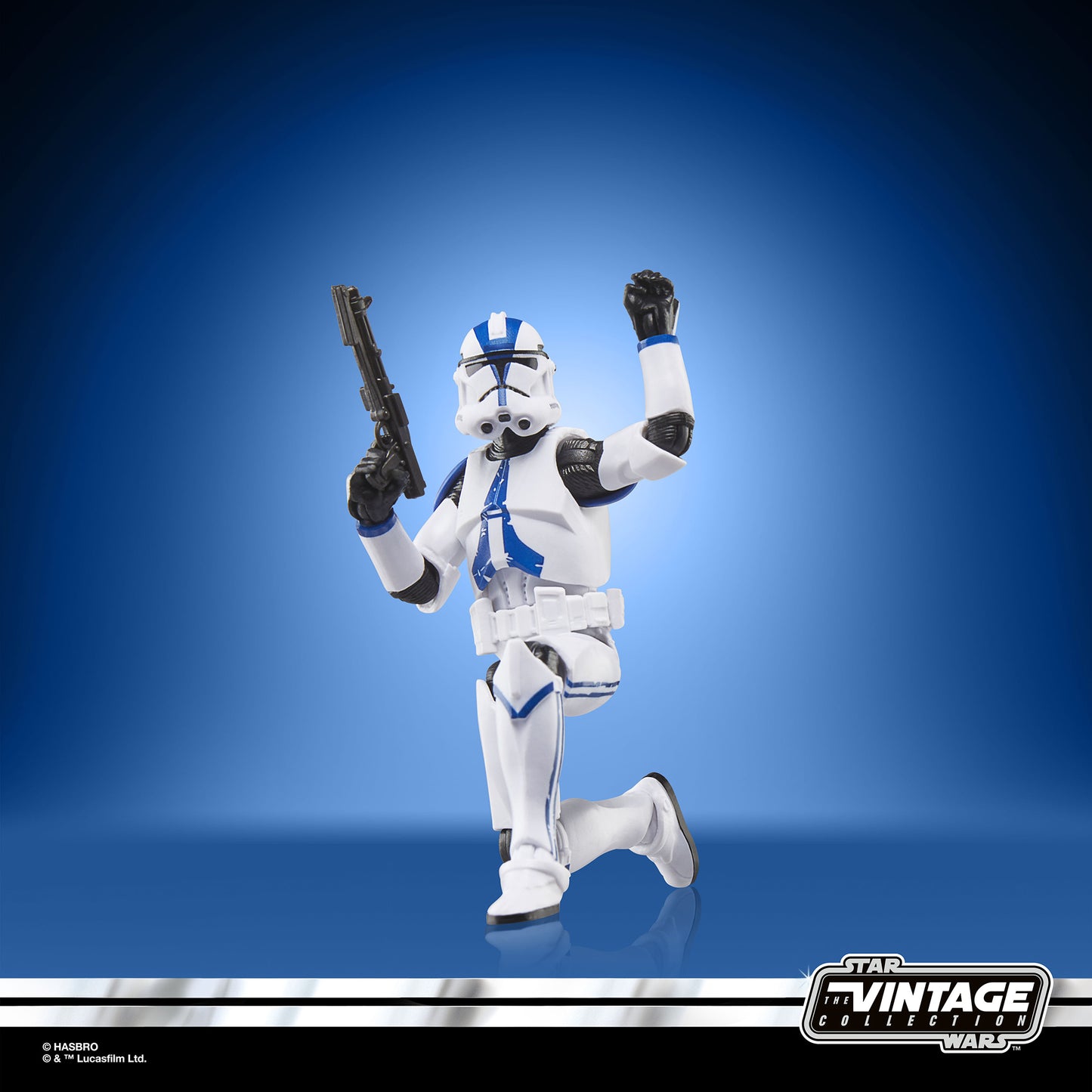 SW VINTAGE 3-3/4IN AHSOKA 501ST CLONE TROOPER AF