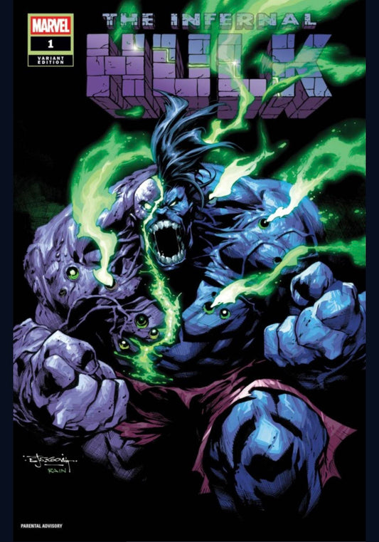 Infernal Hulk #1 Stephen Segovia Variant