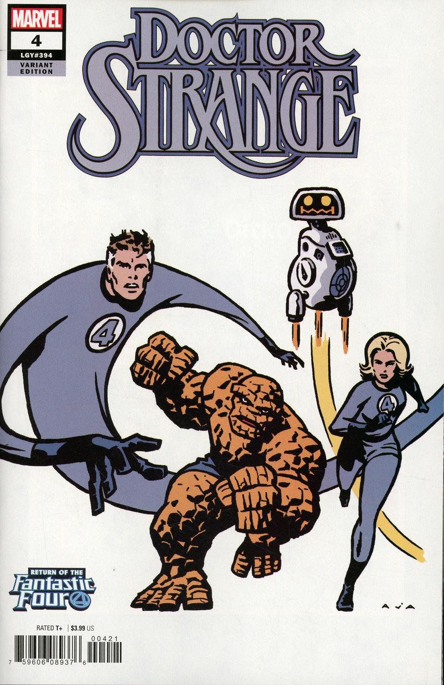 DOCTOR STRANGE #4 AJA RETURN OF FANTASTIC FOUR VAR