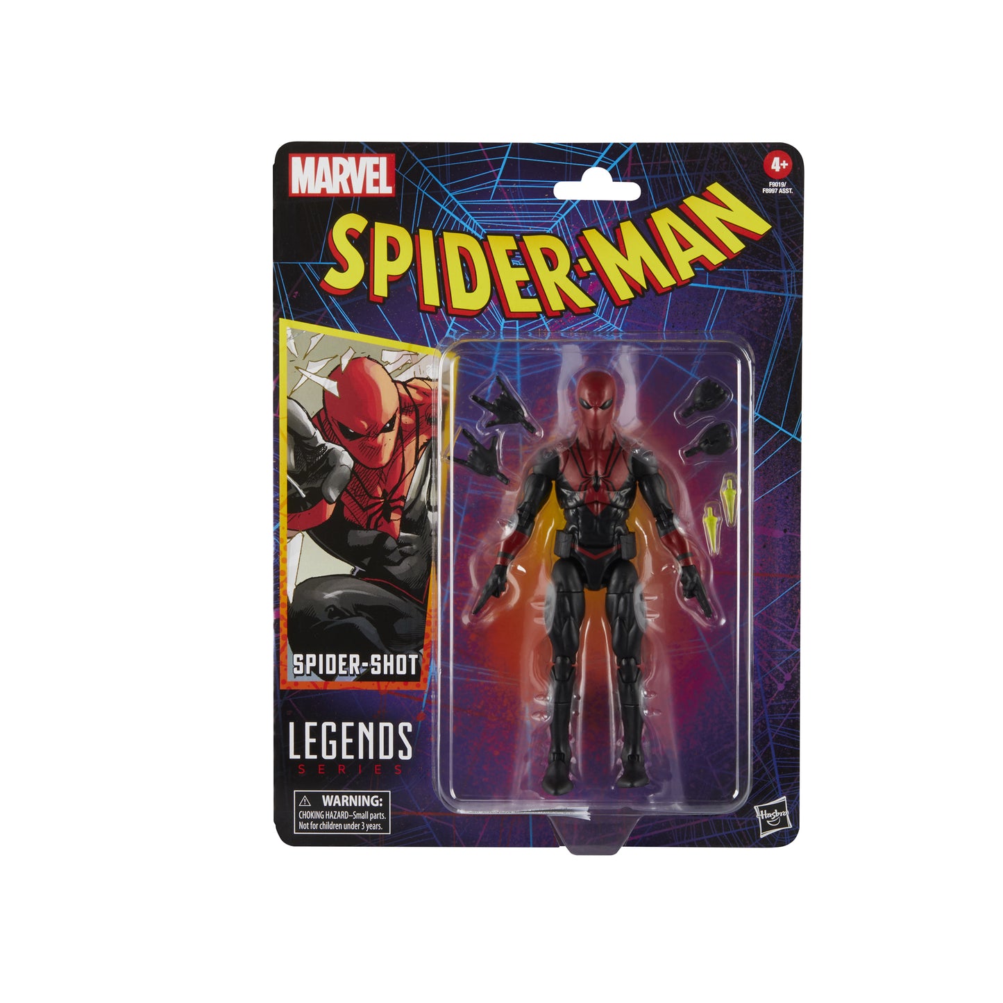 SPIDER-MAN LEGENDS RETRO SPIDER-SHOT 6IN AF (Net) (C: 1-1-2)