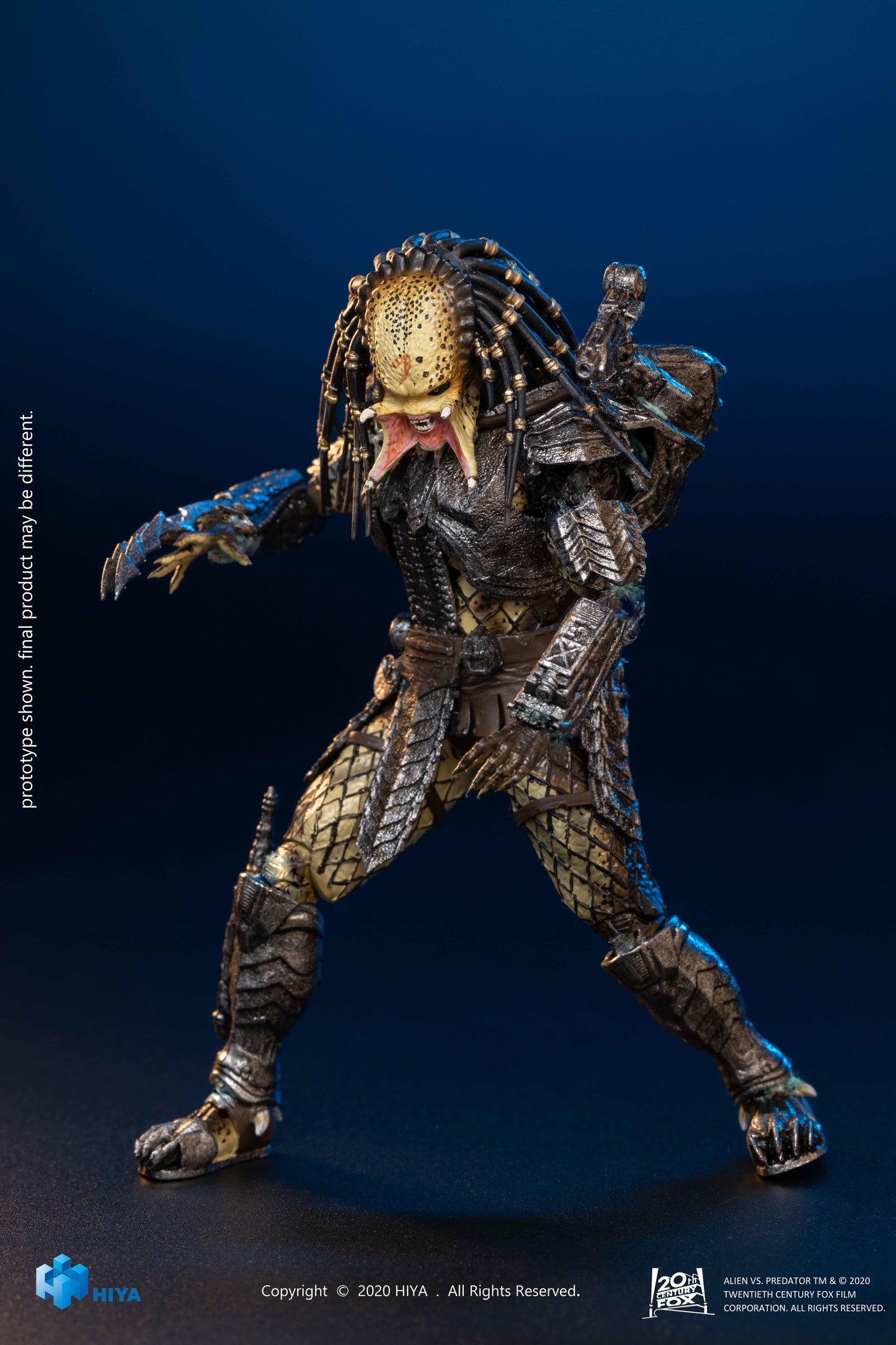 AVP UNMASKED SCAR PREDATOR PX 1/18 SCALE FIGURE