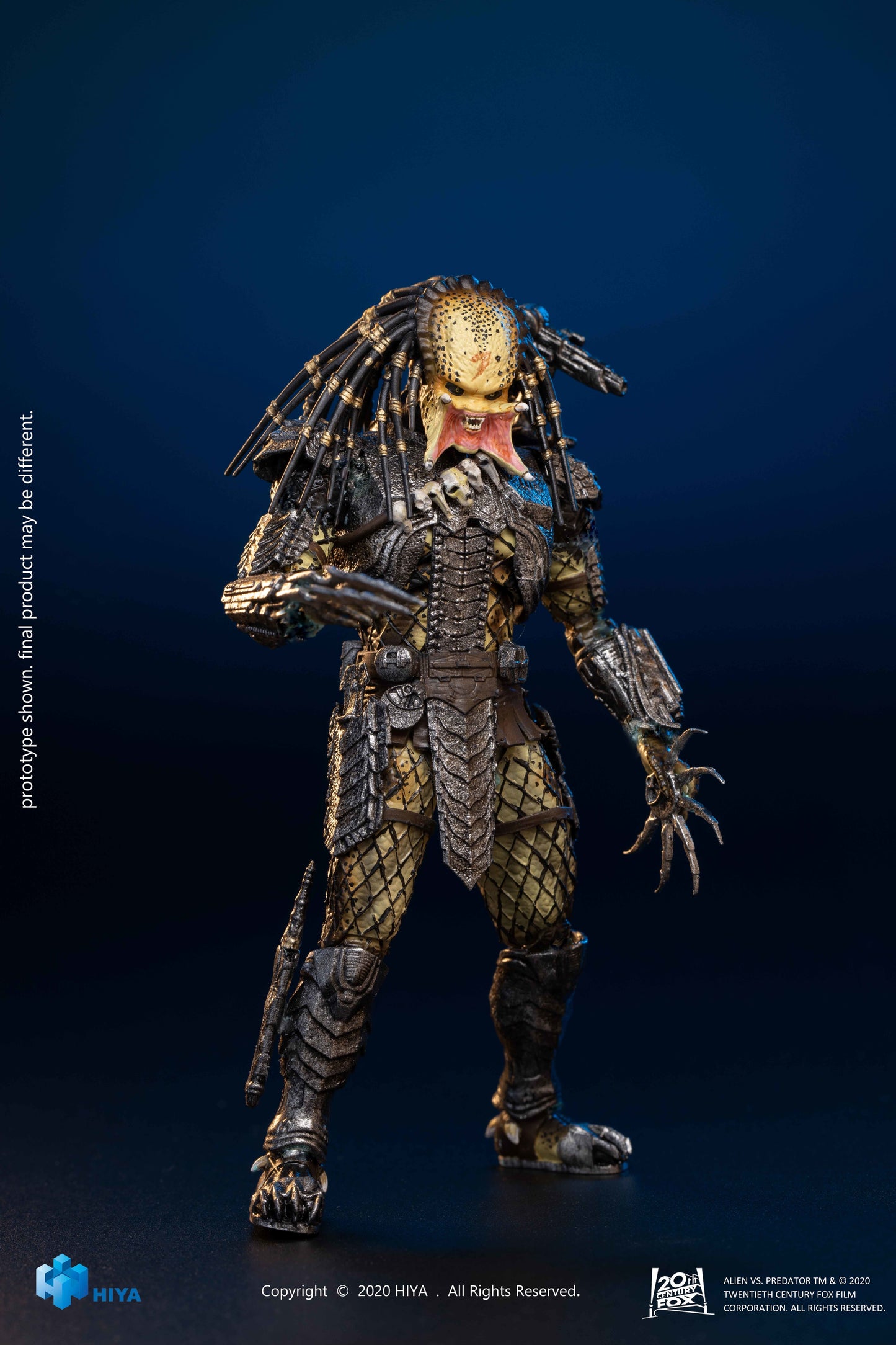 AVP UNMASKED SCAR PREDATOR PX 1/18 SCALE FIGURE