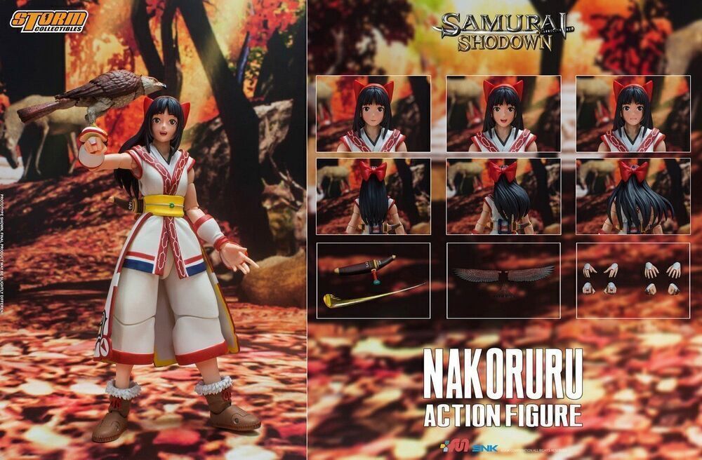 STORM COLLECTIBLES SAMURAI SHODOWN NAKORURU ACTION FIGURE